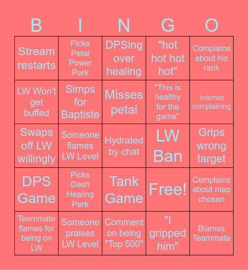 Lexar stream BINGO Card