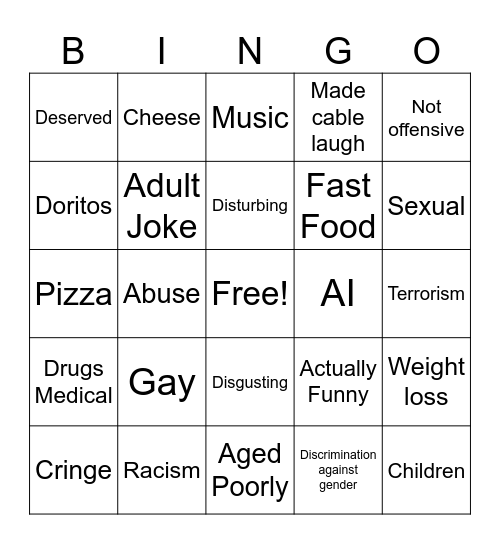 Tomorrows teachings Bingo Card