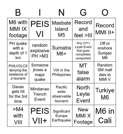 winters 2026 bingo v2 Bingo Card