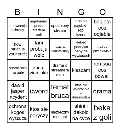 antosie 2026!! Bingo Card