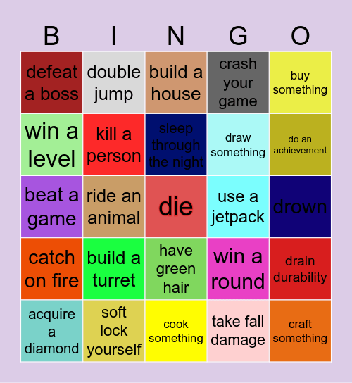 Multi-Game Lockout Bingo Card