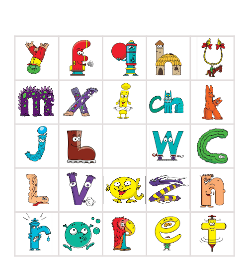 Bingo Les Alphas Bingo Card