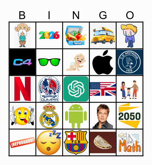 UNAH Bingo Card