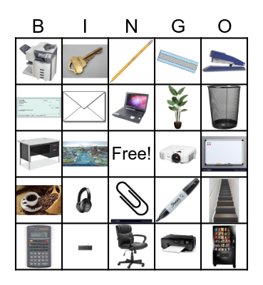 Office Bingo Card