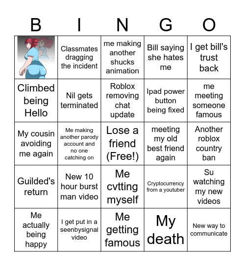 2026 Bingo Card
