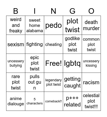 Teaching Tomorrow Bingo Card