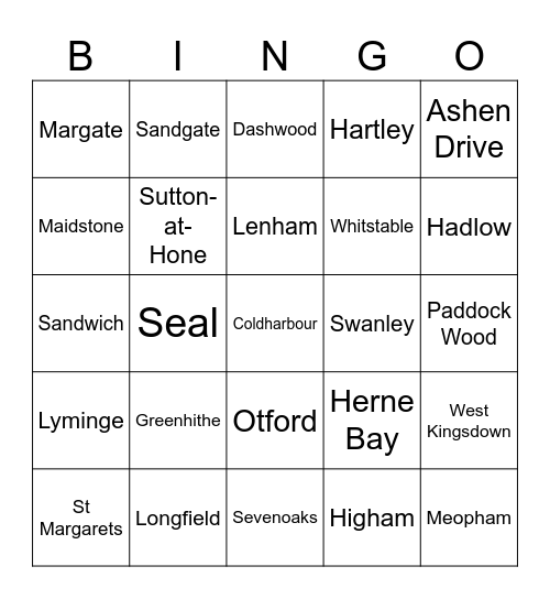 Library Bingo Card
