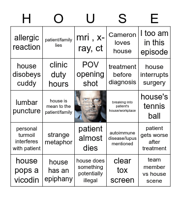 only stupid people try the medicine drug Bingo Card