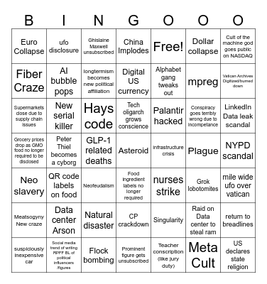 2026 Kachow-Bingo Card