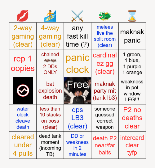 brother what week is this Bingo Card