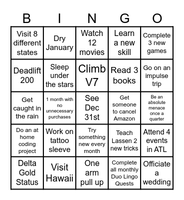 2026 Bingo Brawlers Bingo Card