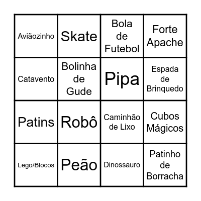 Antônio Bingo Card