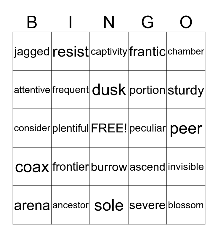 4th-grade-word-bingo-card