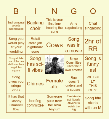 Untitled Wonder Bingo Card
