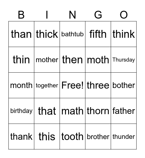 /th/ Bingo Card