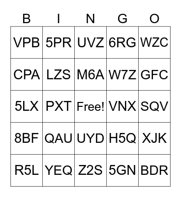 Mastery IXL Bingo Card