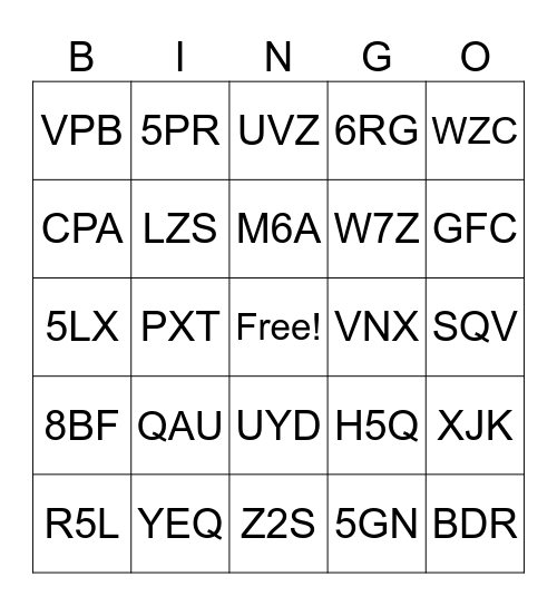 Mastery IXL Bingo Card