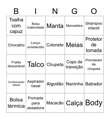 Bingo do Dilan Bingo Card