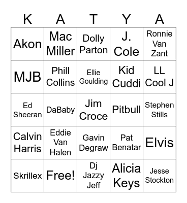 Capricorn Vibes Bingo Card