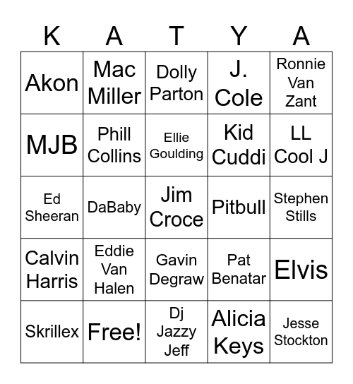 Capricorn Vibes Bingo Card