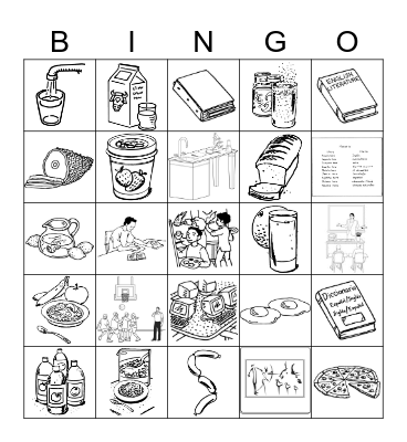 Vocabulary 2A & 3A Bingo Card