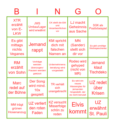 Alte Herren Bingo Card