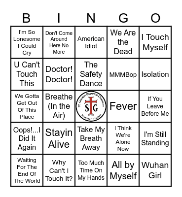 STG - PANDEMIC! Bingo Card