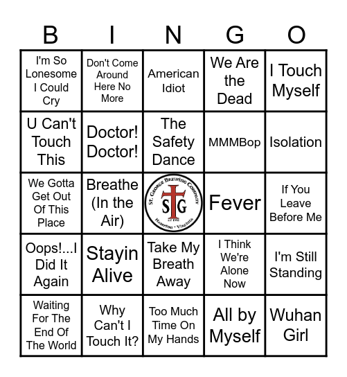 STG - PANDEMIC! Bingo Card