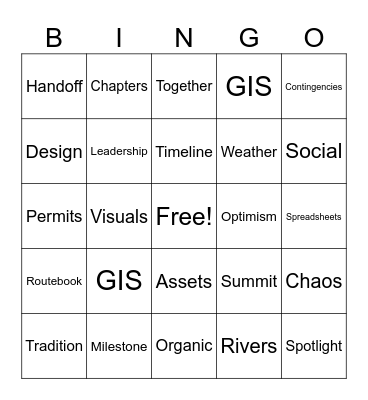 AMC 150 Bingo Card