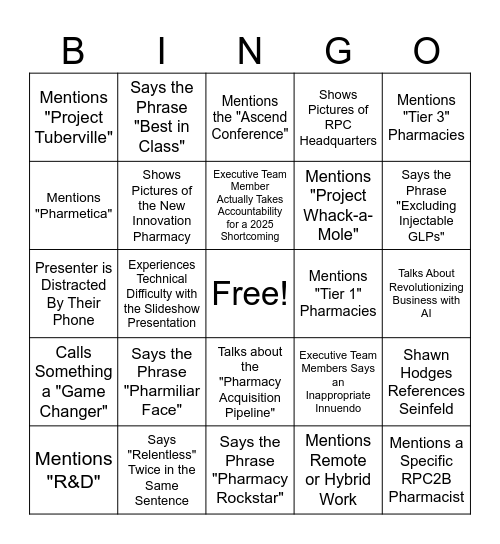 RPC2-BINGO Card