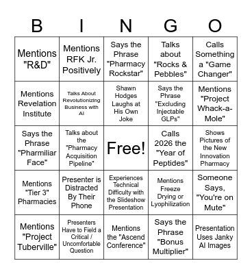 RPC2-BINGO Card