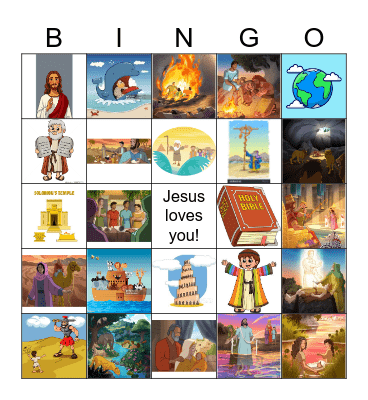 BIBLE Bingo Card