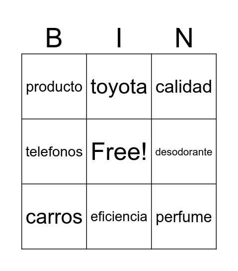 controlito Bingo Card