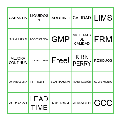 COMPLIANCE DAY Bingo Card