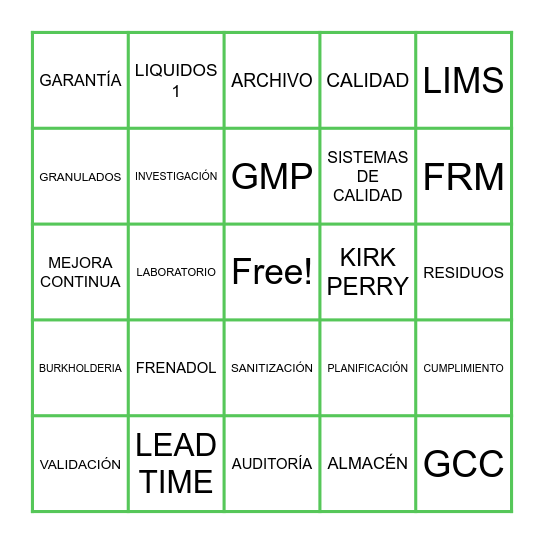 COMPLIANCE DAY Bingo Card