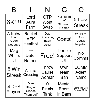 Marvel Bingo!!! Bingo Card