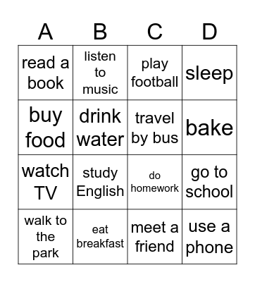 What, what time, where, when, why, who, how, how often... Bingo Card