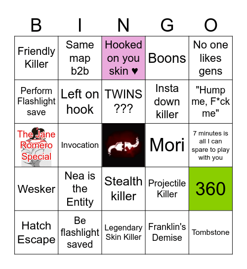 Ultimate Survivor Bingo V2 Bingo Card